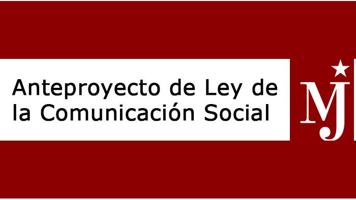 Anteproyecto de Ley de la Comunicación Social SOCIAL - Cuba